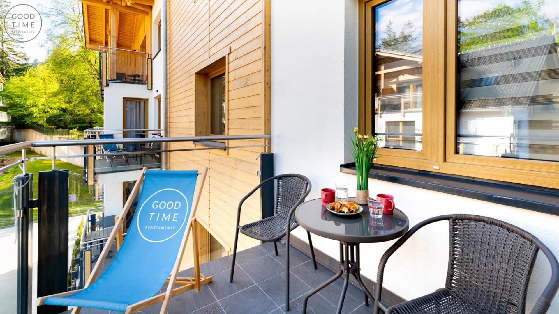 Apartamenty Good Time- Centrum, Blisko Wyciagu I Szlakow ชกลาร์สกา ปอเรมบา ภายนอก รูปภาพ