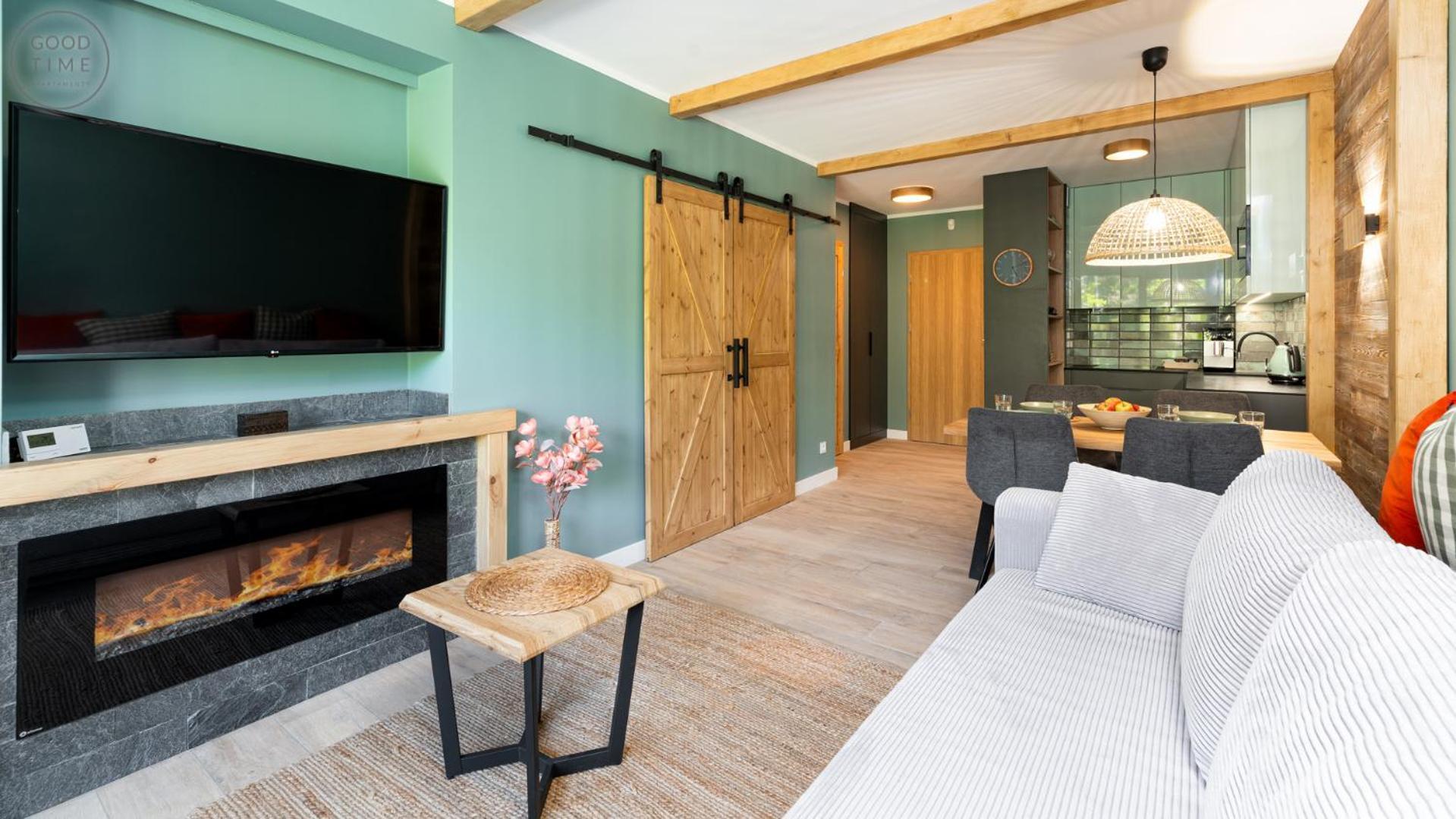 Apartamenty Good Time- Centrum, Blisko Wyciagu I Szlakow ชกลาร์สกา ปอเรมบา ภายนอก รูปภาพ