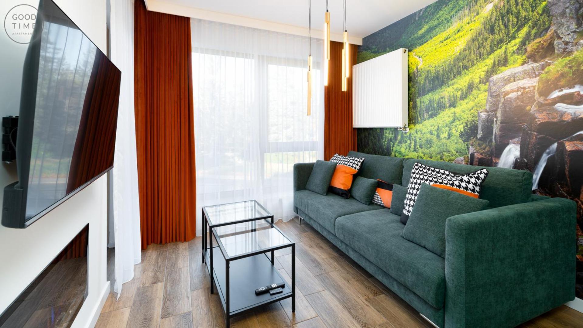 Apartamenty Good Time- Centrum, Blisko Wyciagu I Szlakow ชกลาร์สกา ปอเรมบา ภายนอก รูปภาพ