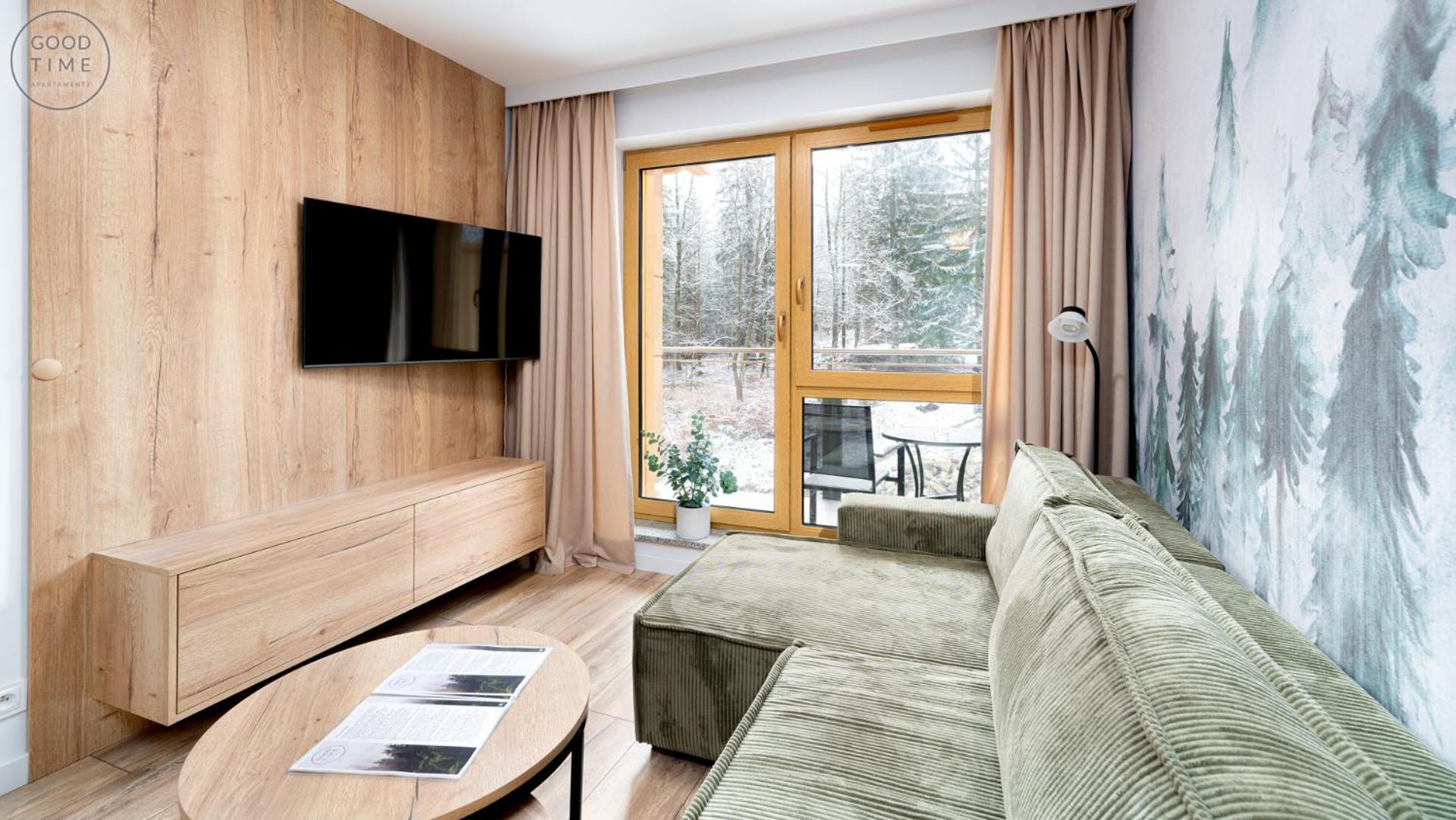 Apartamenty Good Time- Centrum, Blisko Wyciagu I Szlakow ชกลาร์สกา ปอเรมบา ภายนอก รูปภาพ